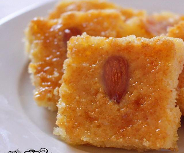         -         pictures arabian al basbousa cake semolina desserts recipes in arabic easy