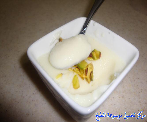         -       pictures arabian dessert al mahalabia blancmange recette recipes in arabic easy