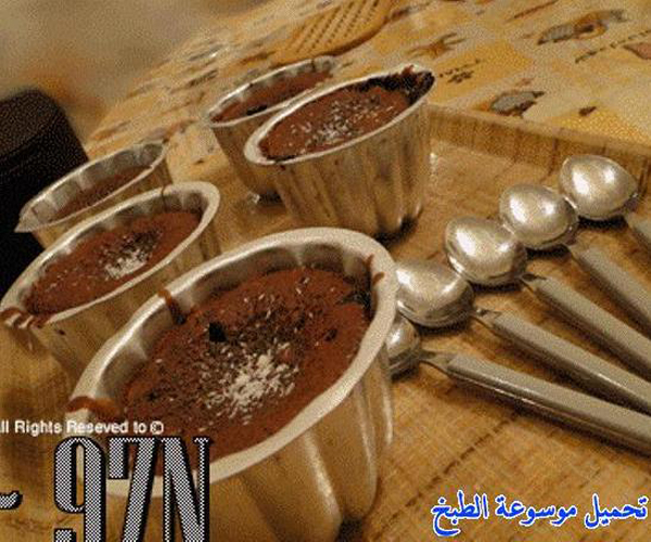 صورة وصفة كيفية طريقة تحضير وعمل السوفليه - سوفليه بخليط الكيك الجاهز سهل وسريع ولذيذ pictures arabian souffle desserts sweets recipes in arabic easy