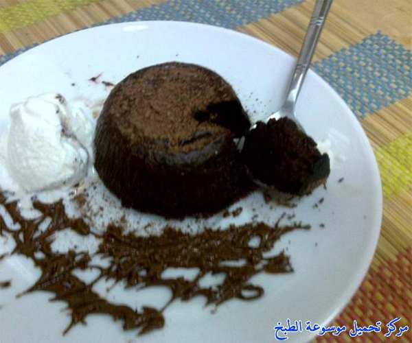 صورة وصفة كيفية طريقة تحضير وعمل السوفليه - سوفليه سهل من مطبخي بالفرن سهل وسريع ولذيذ pictures arabian souffle desserts sweets recipes in arabic easy