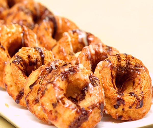 صورة كيفية طريقة عمل دونات الشعيرية الهشة لذيذه سريعه وسهله pictures arabian doughnut recipes donuts in arabic easy