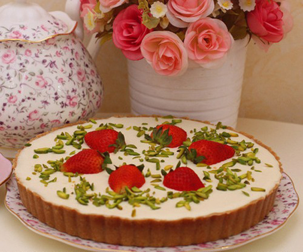 صورة وصفة كيفية طريقة تحضير وعمل تارت البسكويت سهل ولذيذ وسريع pictures arabian tart recipes dessert in arabic easy
