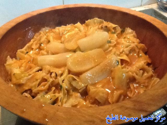 -recette de cuisine algérienne ramadan en arabe-طريقة عمل الشخشوخة الجزائرية من المطبخ الجزائري واكلة جزائرية مشهورة وشعبية وتقليدية وأحد مكونات الطعام الجزائري بالصور