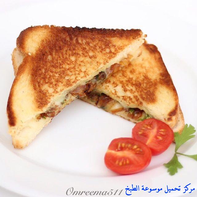 صور وصفة عمل توست فرنش البصل الابيض للفطور للعشاء للاطفال لرمضان bread toast recipe ideas