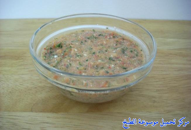 صورة طريقة عمل تغميسة صوص دقوس السحاوق اليمني بالجبن pictures dipping sauce recipe easy