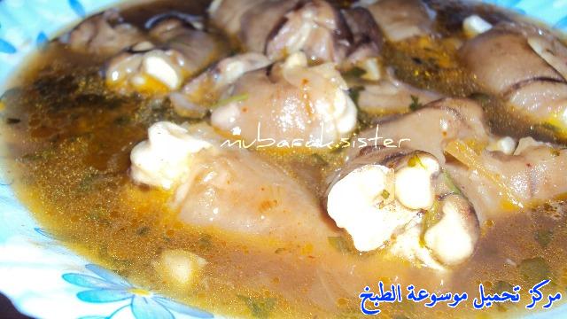 صور وصفة طريقة عمل وطبخ أكلة الكوارع بالطريقة الهندية ( المقادم ،الهرقمة ,الباجة ,الكرعين ,الهركمة,الكراعين,شوربة العظام,kaware3,trotter soup)