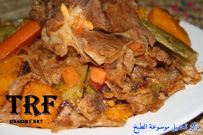 طريقة عمل بادية القرصان باللحم الاصلي أكلة شعبية سعودية مشهورة-traditional food recipes in saudi arabia