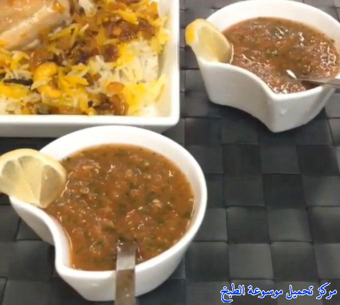 صورة طريقة عمل تغميسة صوص دقوس شطة المطاعم الحاره للمثلوثه pictures dipping sauce recipe easy