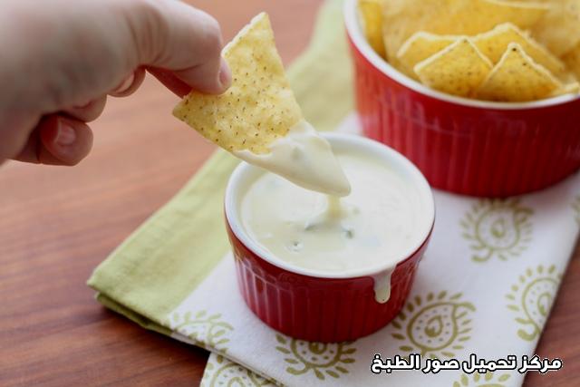 صورة طريقة عمل صلصة صوص تغميسة الجبن والخيار pictures sauce recipe easy