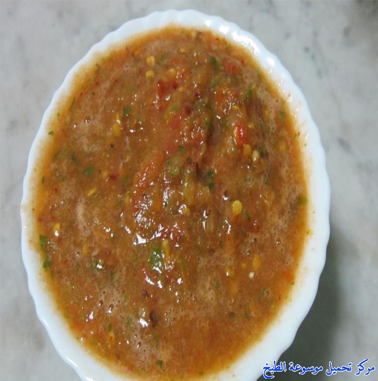 صورة طريقة عمل صلصة صوص الدقوس الحار sauce recipe easy