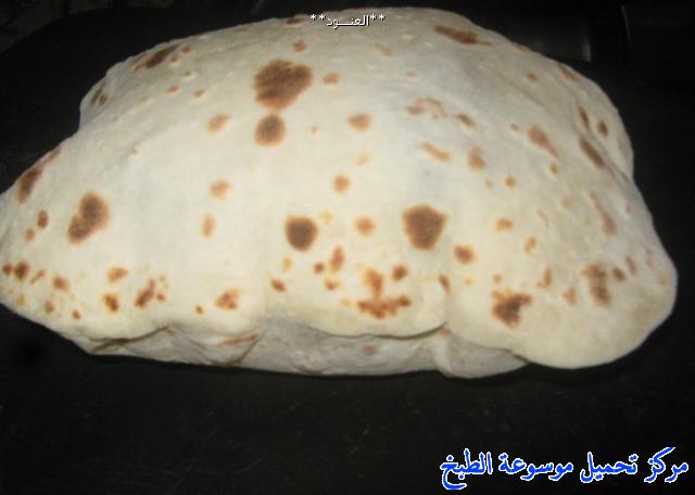على العربي طريقة الصاج الخبز لن تشتري