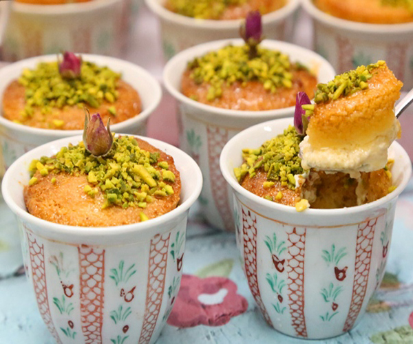        -         pictures arabian al basbousa cake semolina desserts recipes in arabic easy