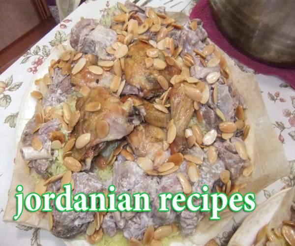   -     jordanian arabian cuisine food recipes