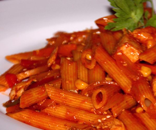 صورة كيفية طريقة تحضير وعمل مكرونة بانيني سهله ولذيذه وسريعه pictures arabian macaroni pasta recipes in arabic easy